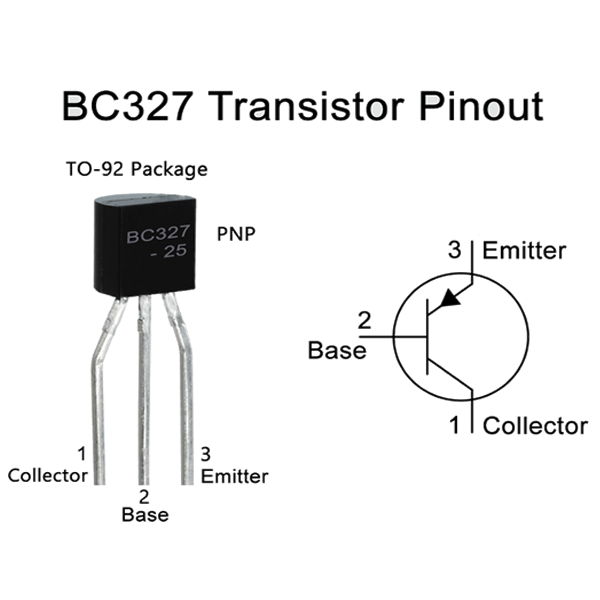 TRANSISTOR BC327-40 - AM ELECTRONIC Tienda electrónica Huancayo